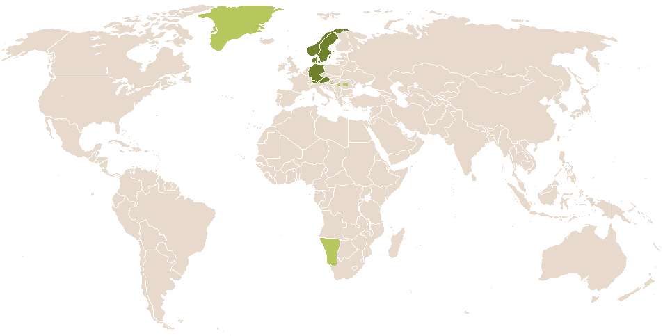 world popularity of Gila