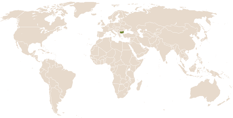 world popularity of Evtimiya