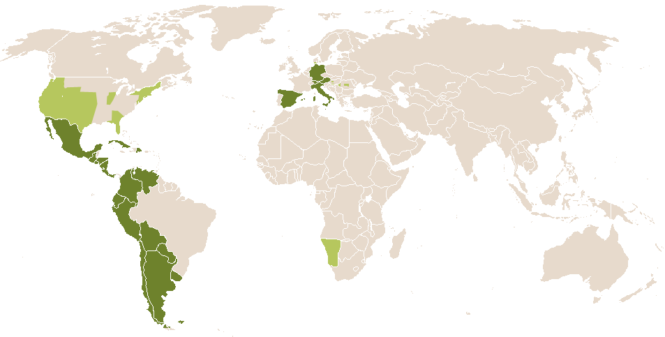 world popularity of Lelio