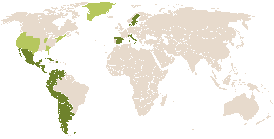 world popularity of Danila