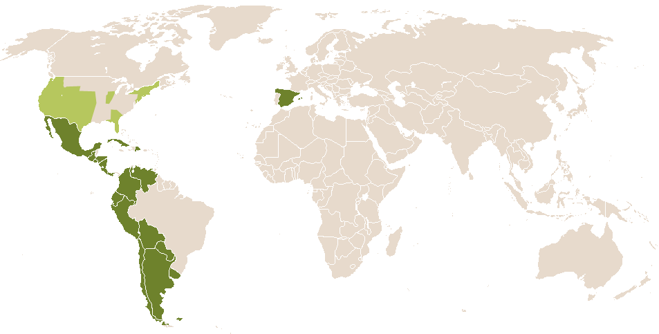 world popularity of Teresita