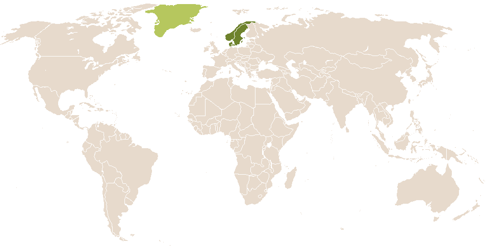 world popularity of Aslaug