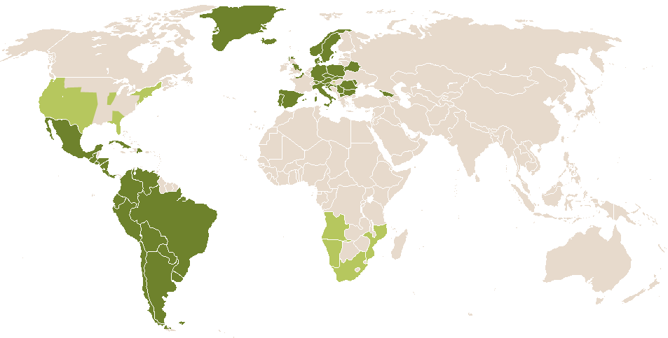 world popularity of Marta