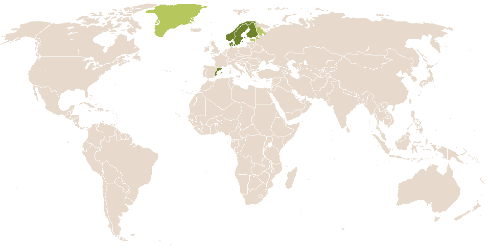 world popularity of Benedicte