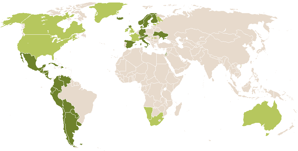 world popularity of Rut