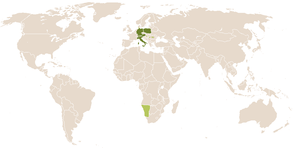 world popularity of Orpa