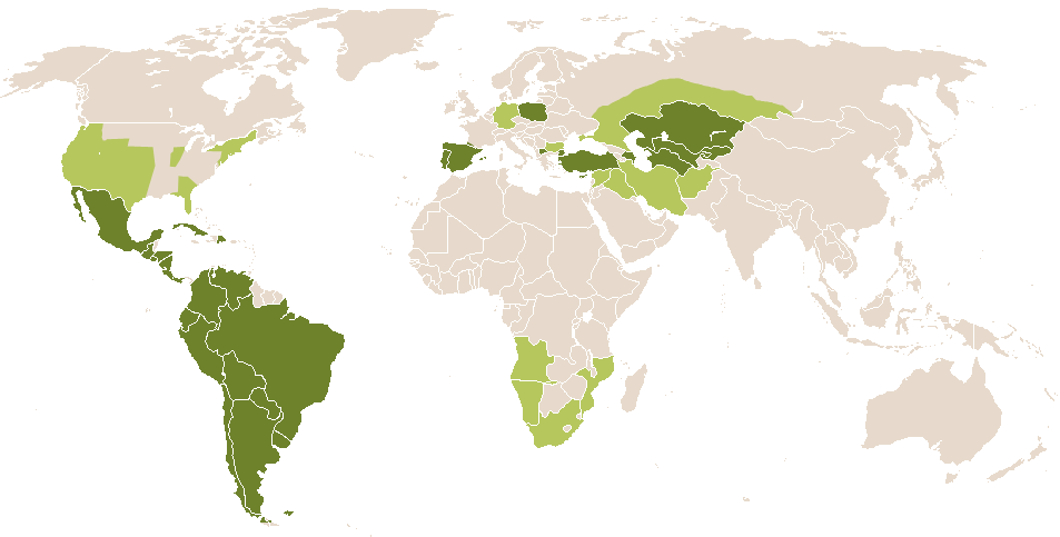 world popularity of Delfin