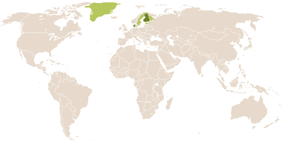 world popularity of Caressa
