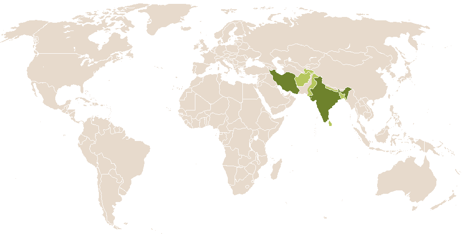 world popularity of Inia