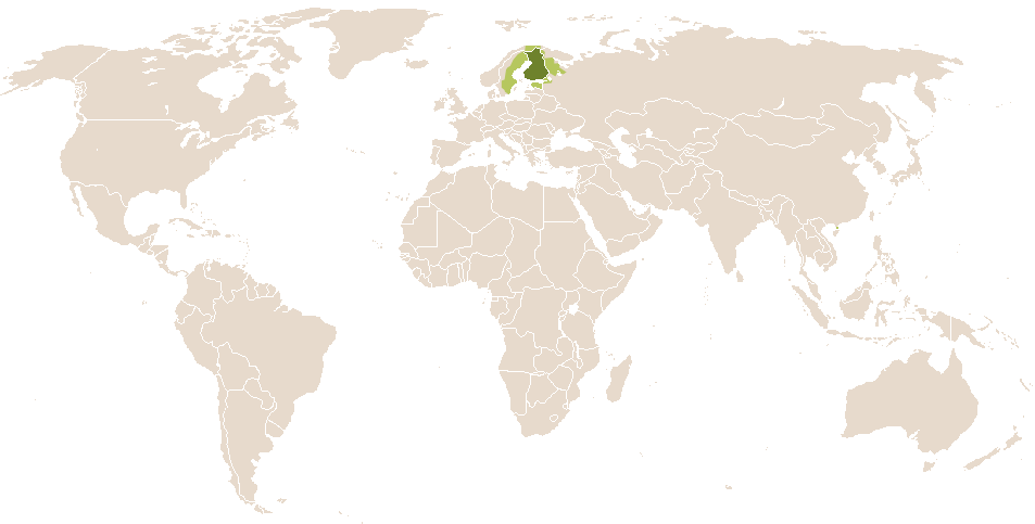 world popularity of Ruupe