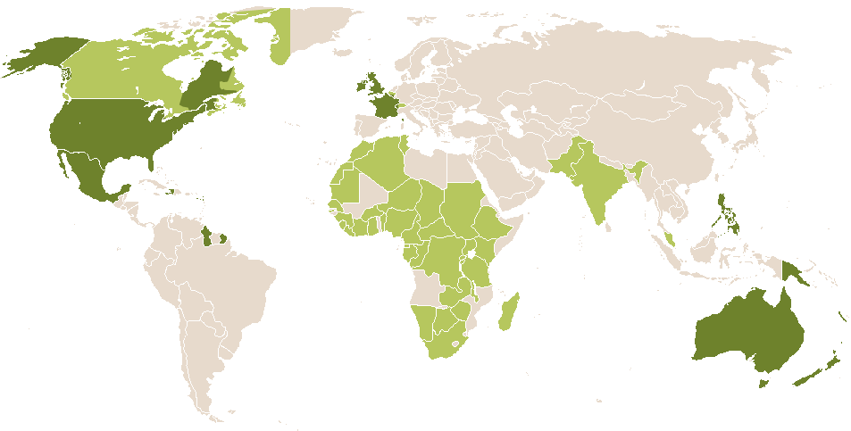 world popularity of Caresse