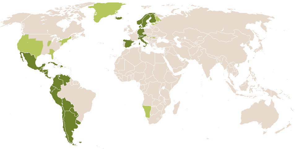 world popularity of Alba