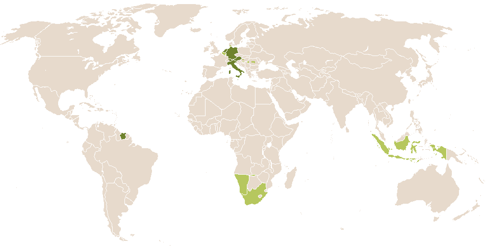 world popularity of Emerentiana