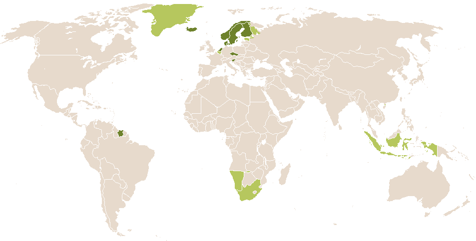 world popularity of Karel