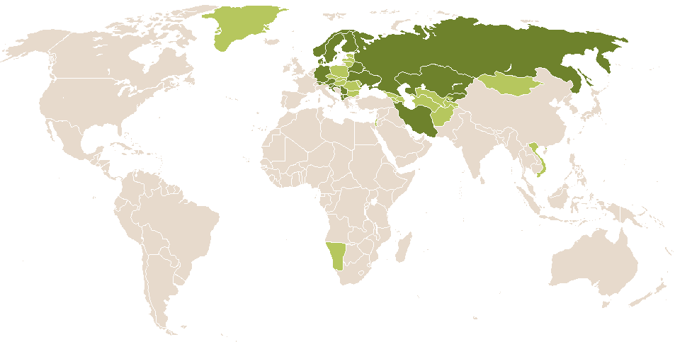 world popularity of Luka