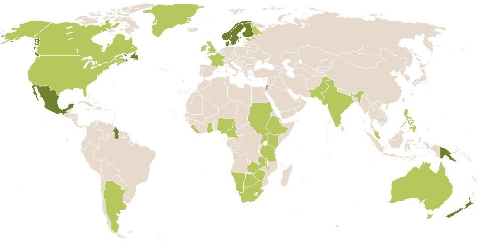 world popularity of Aliya