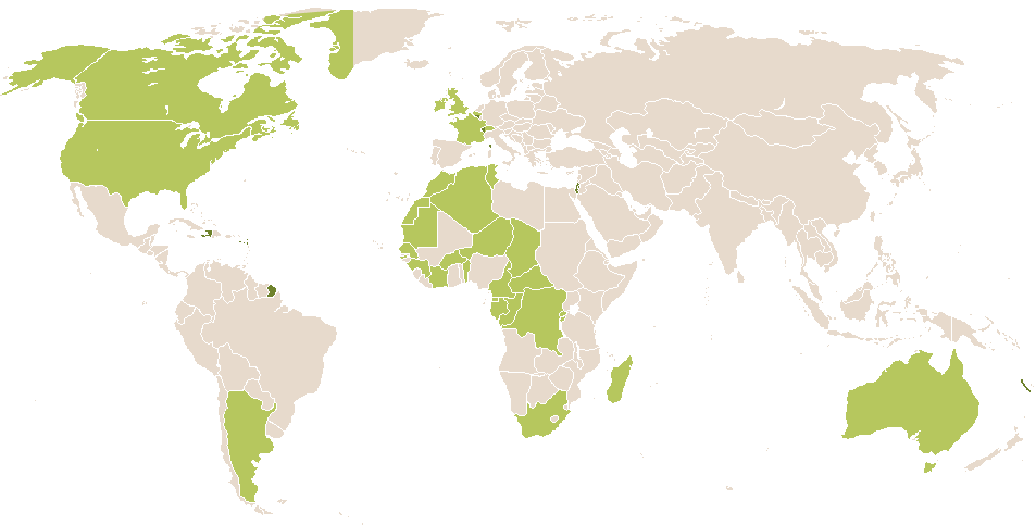 world popularity of Azarya
