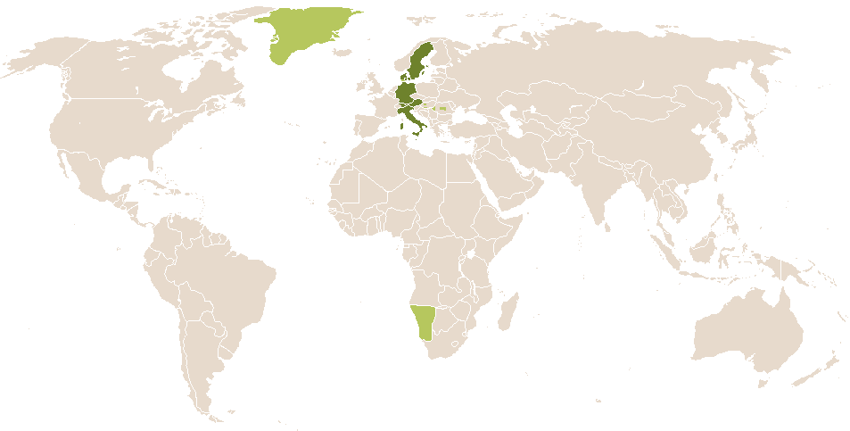 world popularity of Floria
