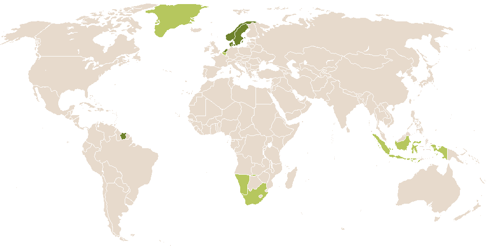 world popularity of Isack