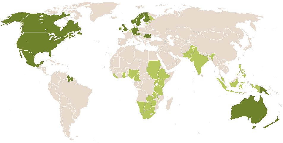 world popularity of Dominica
