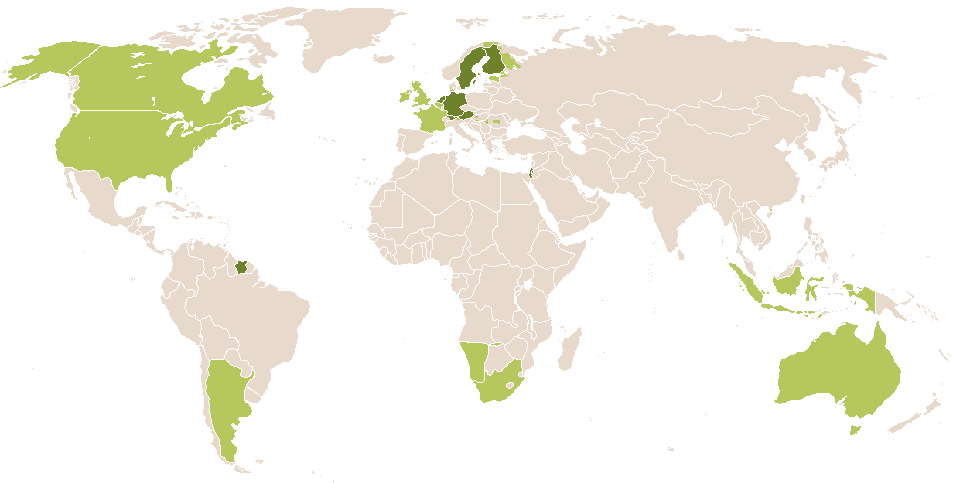 world popularity of Hieronymus