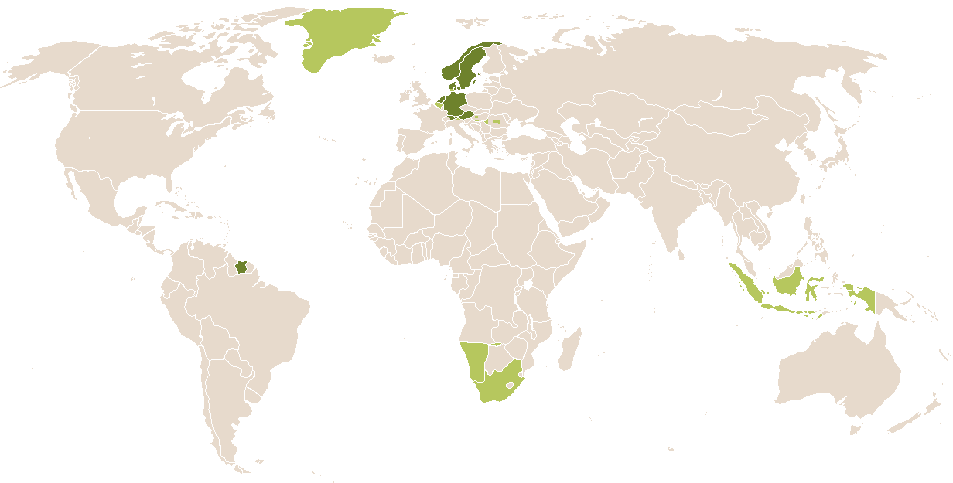 world popularity of Laurens