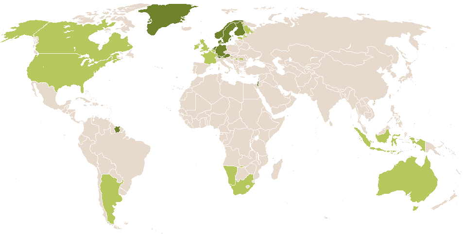 world popularity of Levi