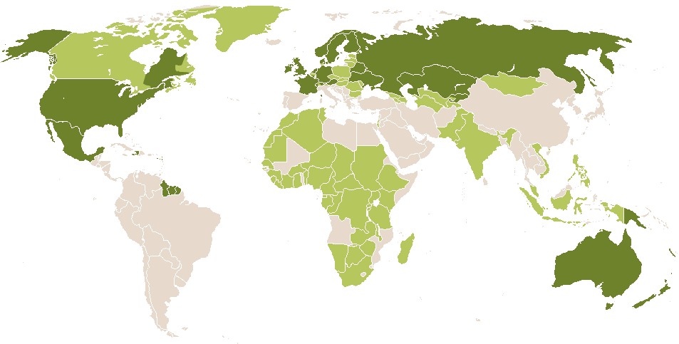 world popularity of Timon