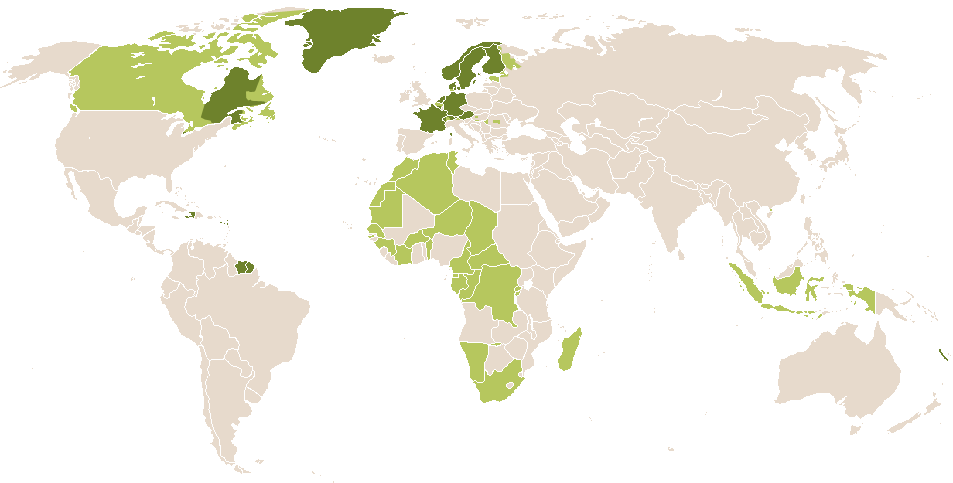 world popularity of Anouk