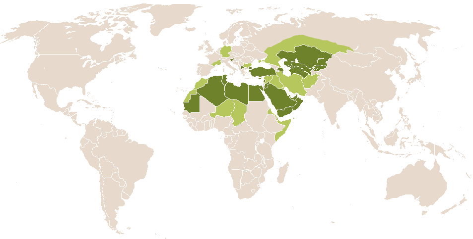 world popularity of Hasan