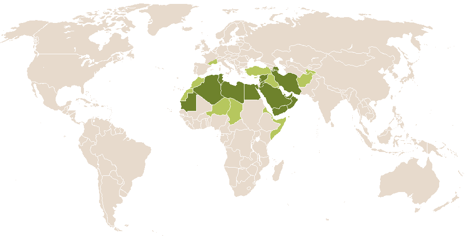 world popularity of Farid